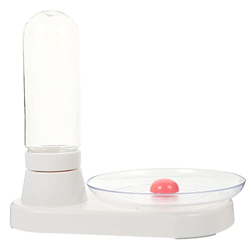 HOMOBABE Trinkbrunnen Für Haustiere Wasser Futterautomaten Für Katzen Trinken Welpe Futterspender Automatisch Drinnen Maschine Erzogen Fütterung Werkzeug Weiß Abs von HOMOBABE