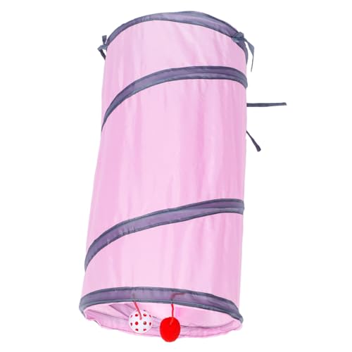 HOMOBABE Tunnelspielzeug Für Katzen Ballspielzeug Für Katzen Häschen-Tunnel- Katzenminze Zusammenklappbarer Katzentunnel Wandbälle Für Katzen Katzenlabyrinth Röhren Polyester Rosa HOMOBABE Tunnelspielzeug Für Katzen Ballspielzeug Für Katzen Häschen-Tunnel- Katzenminze Zusammenklappbarer Katzentunnel Wandbälle Für Katzen Katzenlabyrinth Röhren Polyester Rosa von HOMOBABE