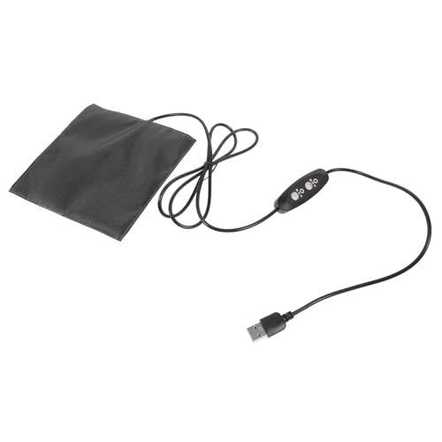 HOMOBABE USB Heizkissen für Hamster und Kleine Haustiere Beheizte Schlafunterlage mit Temperaturregelung für Winter aus Langlebiger Sicher und Tragbar für Gemütliche von HOMOBABE
