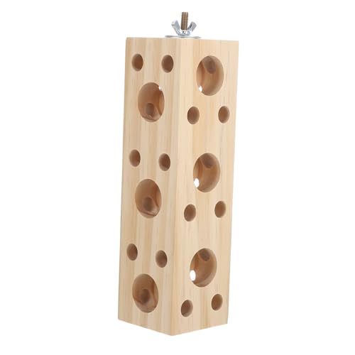 HOMOBABE Vogel Holzblock Kaut Spielzeug Papagei Kaut Spielzeugholz Holzspielzeug Futtertraining Spielzeug Für Kleine Tiere Zerkleinern HOMOBABE Vogel Holzblock Kaut Spielzeug Papagei Kaut Spielzeugholz Holzspielzeug Futtertraining Spielzeug Für Kleine Tiere Zerkleinern von HOMOBABE