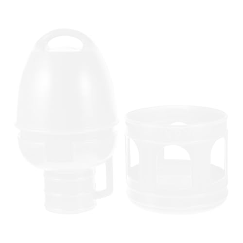 HOMOBABE Vogel Wassertrinker für Tauben Wiederverwendbarer Wasserspender Trinkflasche für Vogelkäfig Praktische Futterstation für Vögel Einfach zu Reinigen Warten HOMOBABE Vogel Wassertrinker für Tauben Wiederverwendbarer Wasserspender Trinkflasche für Vogelkäfig Praktische Futterstation für Vögel Einfach zu Reinigen Warten von HOMOBABE