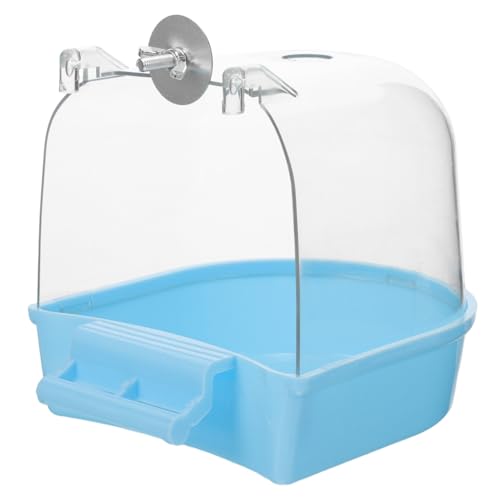 HOMOBABE Vogelbadewanne für Käfige Hängendes Vogelbad aus Stabilem Leichtem Vielseitige Badewanne für Wellensittiche und Kleine Einfache und Pflege HOMOBABE Vogelbadewanne für Käfige Hängendes Vogelbad aus Stabilem Leichtem Vielseitige Badewanne für Wellensittiche und Kleine Einfache und Pflege von HOMOBABE