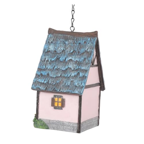 HOMOBABE Vogelhaus aus Resin für Garten Hängendes Vogelnest mit Rustikalem Charme für Winterunterkünfte und Nestplätze im Freien Dekorative Gartenornamente für Vögel HOMOBABE Vogelhaus aus Resin für Garten Hängendes Vogelnest mit Rustikalem Charme für Winterunterkünfte und Nestplätze im Freien Dekorative Gartenornamente für Vögel von HOMOBABE