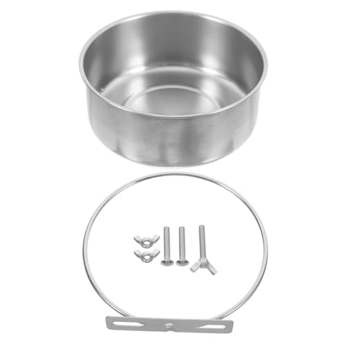 HOMOBABE Vogelnapf mit Klemmhalter für Papageien und Sittiche Hygienisches Design Mühelose Langlebiger Futterspender für Vogelkäfige für Heimvögel HOMOBABE Vogelnapf mit Klemmhalter für Papageien und Sittiche Hygienisches Design Mühelose Langlebiger Futterspender für Vogelkäfige für Heimvögel von HOMOBABE