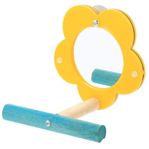HOMOBABE Parrot Mirror Spielzeug Aus Acryl Interaktives Trainingsspielzeug Für Vögel Mit Großem Spiegel Fördert Das Spielverhalten Neugierde Von Papageien Und Vögeln HOMOBABE Parrot Mirror Spielzeug Aus Acryl Interaktives Trainingsspielzeug Für Vögel Mit Großem Spiegel Fördert Das Spielverhalten Neugierde Von Papageien Und Vögeln von HOMOBABE