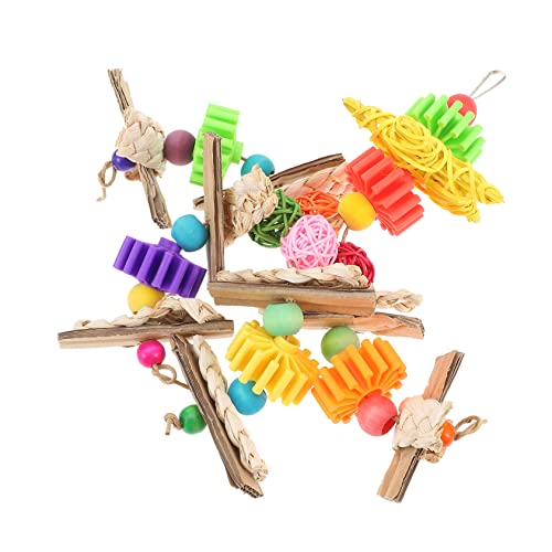 HOMOBABE Vogelspielplatz Ara Papagei chew Toy Safe Toy Vogelkäfig-Zubehör Vogeldekoration Vogelzubehör Bird Toys Parrot Entertainment Toy Vögel gewebte Schaukel Plastik HOMOBABE Vogelspielplatz Ara Papagei chew Toy Safe Toy Vogelkäfig-Zubehör Vogeldekoration Vogelzubehör Bird Toys Parrot Entertainment Toy Vögel gewebte Schaukel Plastik von HOMOBABE