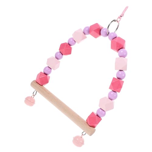 HOMOBABE Vogelständer Papageienspielplatz Papageienspielständer Vogelkäfig Hängende Schaukeln Papageienbarsch Papageienhängespielzeug Vogel Papageien Hölzern HOMOBABE Vogelständer Papageienspielplatz Papageienspielständer Vogelkäfig Hängende Schaukeln Papageienbarsch Papageienhängespielzeug Vogel Papageien Hölzern von HOMOBABE
