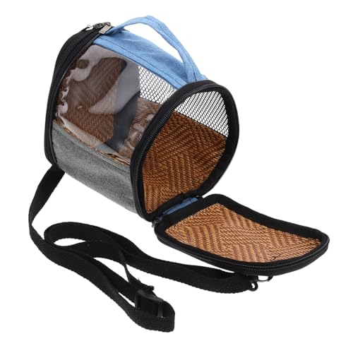 HOMOBABE Vogelträger für Papageien Atmungsaktive Reisetasche für Haustiere Tragbarer Vogelkäfig für Reisen und Outdoor Aktivitäten Kleines mit Sichtfenster HOMOBABE Vogelträger für Papageien Atmungsaktive Reisetasche für Haustiere Tragbarer Vogelkäfig für Reisen und Outdoor Aktivitäten Kleines mit Sichtfenster von HOMOBABE