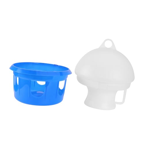 HOMOBABE Vogeltränke Automatische Mit Wasser Für Papageien Tauben Robust Weiß Blau Geeignet Für Vögel Futtermittel Zoo Zuhause HOMOBABE Vogeltränke Automatische Mit Wasser Für Papageien Tauben Robust Weiß Blau Geeignet Für Vögel Futtermittel Zoo Zuhause von HOMOBABE