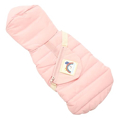 HOMOBABE Warme Haustierkleidung Hunde Kapuzenpullover Dackel Welpen Outfits Große Hunde Kühlweste Hundekleidung Haustiertrage Hundebekleidung Zarte Welpenkleidung Für von HOMOBABE