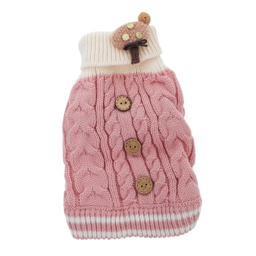 HOMOBABE Warmer Pullover Für Haustiere Bequemer Pullover Wintermantel Fleece Kätzchen Haustierkleidung Stilvolle Welpenkleidung Süß Für Kostüme Kleidung Für Große Haustiere HOMOBABE Warmer Pullover Für Haustiere Bequemer Pullover Wintermantel Fleece Kätzchen Haustierkleidung Stilvolle Welpenkleidung Süß Für Kostüme Kleidung Für Große Haustiere von HOMOBABE