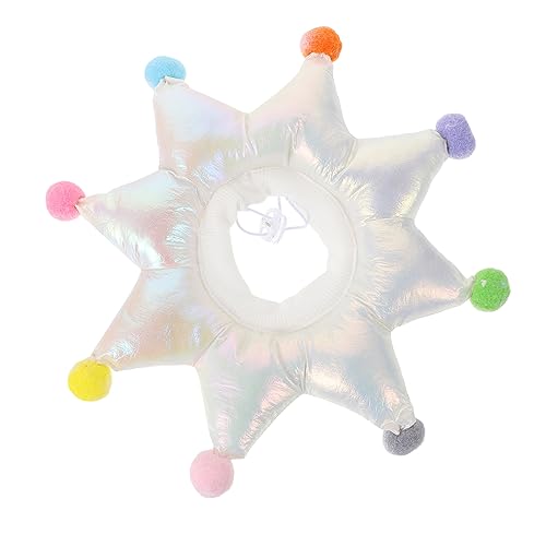 HOMOBABE Pet Recovery Collar Wasserdichter Verstellbarer Schutzkragen Für Katzen Zur Wundheilung Und Vermeidung Von Lecken Für Postoperative Und Verletzte Tiere von HOMOBABE