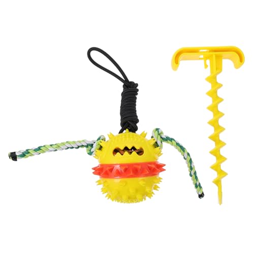 HOMOBABE Zähne Ziehen Ball Kleines Hundespielzeug Haustier Quietschen Welpe Stachelig Hund Behandeln Ball Kleine Hundebälle Kauer Knisterndes Hundespielzeug Kichern Werfer Yellow HOMOBABE Zähne Ziehen Ball Kleines Hundespielzeug Haustier Quietschen Welpe Stachelig Hund Behandeln Ball Kleine Hundebälle Kauer Knisterndes Hundespielzeug Kichern Werfer Yellow von HOMOBABE