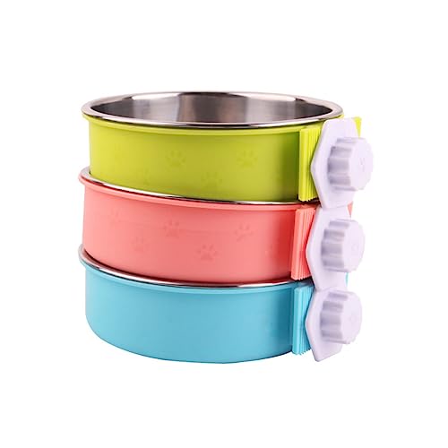 HOMOBABE hundenapf aus Edelstahl Haustiernapf Welpenwasserschale Hundenapf, langsamer Wasserspender katzennäpfe hängender Hundenapf Käfig Coop Schüssel Polypropylenharz Rosa HOMOBABE hundenapf aus Edelstahl Haustiernapf Welpenwasserschale Hundenapf, langsamer Wasserspender katzennäpfe hängender Hundenapf Käfig Coop Schüssel Polypropylenharz Rosa von HOMOBABE