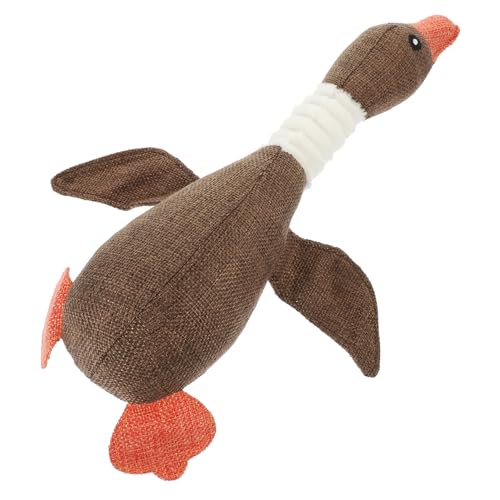 HOMOBABE lustiges Kauspielzeug hundekuscheltier kauspielzeug welpe Zahnen Hundespielzeug kleine Hunde groß Quietschspielzeug für Hunde in Tierform kleines quietschendes Hundespielzeug Stoff von HOMOBABE