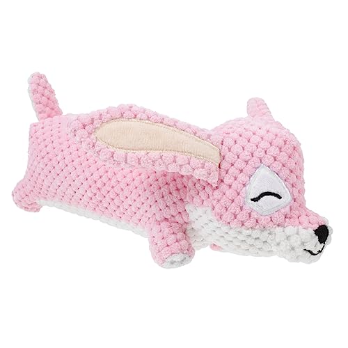 HOMOBABE mit Kaugeräuschen für Welpen Squeeze Sound Hundespielzeug Ö Hundequietschende Hundespielzeug Quietschspielzeug für Hunde Plüsch Rosa HOMOBABE mit Kaugeräuschen für Welpen Squeeze Sound Hundespielzeug Ö Hundequietschende Hundespielzeug Quietschspielzeug für Hunde Plüsch Rosa von HOMOBABE