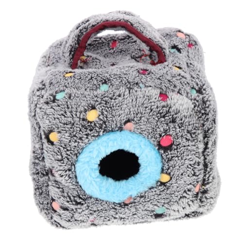 HOMOBABE tierisches Nest Chinchilla Hamster Bettwäsche drinnen warmes Nest Ruheplatz zum Schlafen Kaninchennest bequemer Ruheplatz Igelnest Korallenvlies Grey HOMOBABE tierisches Nest Chinchilla Hamster Bettwäsche drinnen warmes Nest Ruheplatz zum Schlafen Kaninchennest bequemer Ruheplatz Igelnest Korallenvlies Grey von HOMOBABE