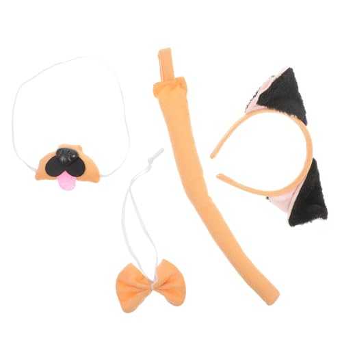 HOMOCONO 1 Satz Tierkostüm für Niedlicher Tierohren Haarreif Fliege für Karneval Cosplay Halloween und Geburtstagsfeiern aus Sicheren Materialien Wiederverwendbar und Ansprechend HOMOCONO 1 Satz Tierkostüm für Niedlicher Tierohren Haarreif Fliege für Karneval Cosplay Halloween und Geburtstagsfeiern aus Sicheren Materialien Wiederverwendbar und Ansprechend von HOMOCONO