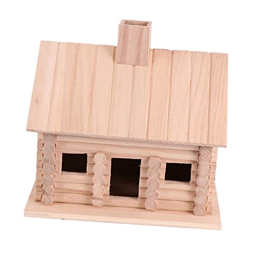 HOMOCONO Holz Vogelhaus für Garten Kreatives Vogelnest aus Kiefernholz Wetterfestes Design für Kanarienvögel Papageien und Andere Kleine Vögel als Dekoratives Ornament für HOMOCONO Holz Vogelhaus für Garten Kreatives Vogelnest aus Kiefernholz Wetterfestes Design für Kanarienvögel Papageien und Andere Kleine Vögel als Dekoratives Ornament für von HOMOCONO