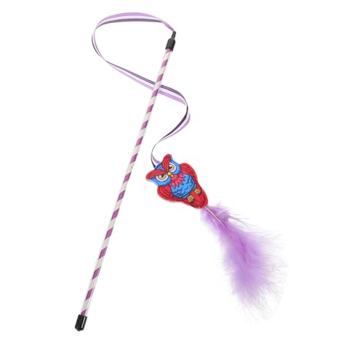 HOMOCONO Leichter Ergonomischer Spielstab mit für Drinnen Fördert und Hält Katzen und Unterhalten HOMOCONO Leichter Ergonomischer Spielstab mit für Drinnen Fördert und Hält Katzen und Unterhalten von HOMOCONO