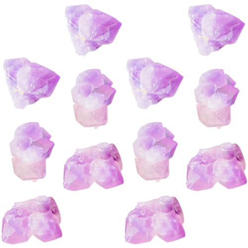 HOMSFOU 1 Packung Natürliches Erz Natürlicher Wicca-Stein -Cluster Jadefiguren Natürlicher Mineralstein Natürlich Rau Wicca- -Stein Ätherisches Öl Stein Glücklich Pflanze Kristall Violett HOMSFOU 1 Packung Natürliches Erz Natürlicher Wicca-Stein -Cluster Jadefiguren Natürlicher Mineralstein Natürlich Rau Wicca- -Stein Ätherisches Öl Stein Glücklich Pflanze Kristall Violett von HOMSFOU