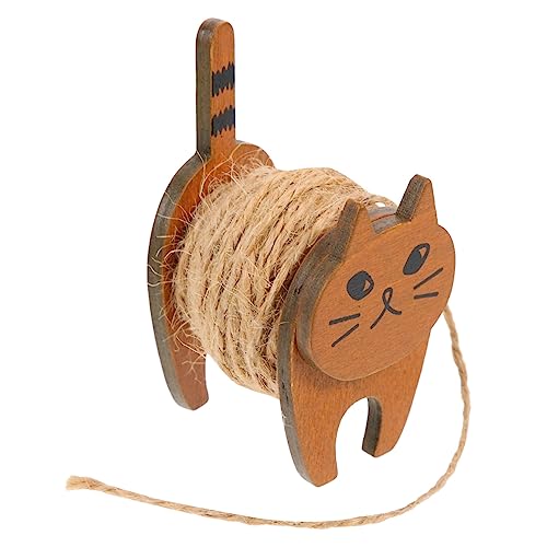 HOMSFOU 1 Set Katzenrolle Katzendekor Katzenschreibwaren Schreibtisch Nähgarnhalter Katzenseil Katzenhandwerk Süße Katzen Kätzchen Seilaufbewahrung Für Den Innenbereich HOMSFOU 1 Set Katzenrolle Katzendekor Katzenschreibwaren Schreibtisch Nähgarnhalter Katzenseil Katzenhandwerk Süße Katzen Kätzchen Seilaufbewahrung Für Den Innenbereich von HOMSFOU