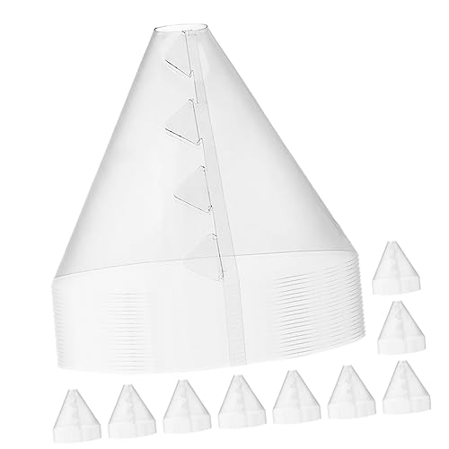 HOMSFOU 10 STK. Pflanzliche Schutzabdeckung Groß Cloches Pflanzenschutzhülle Klare Pflanzendecke Pflanzenglocke Im Freien Pflanzenschutzglocke Gartenglocke Drinnen Frost Das Haustier HOMSFOU 10 STK. Pflanzliche Schutzabdeckung Groß Cloches Pflanzenschutzhülle Klare Pflanzendecke Pflanzenglocke Im Freien Pflanzenschutzglocke Gartenglocke Drinnen Frost Das Haustier von HOMSFOU