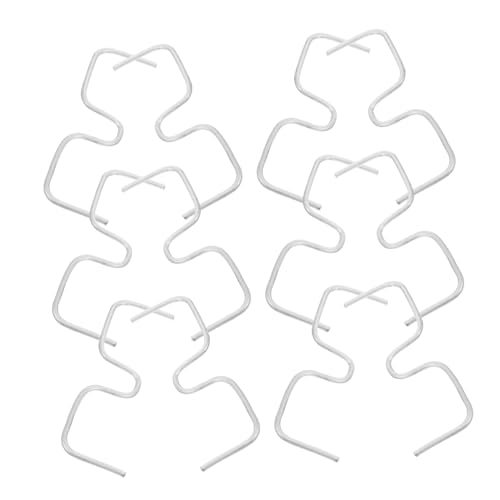 HOMSFOU 14 Stück Astformer Fix Stengel Anlage Aststreuer für Bäume Baum Zug Garten Zweig Halter Pflanzen Unterstützung Set Äste Befestigungswerkzeug Äste biegen Galvanisiertes Eisen Silver von HOMSFOU