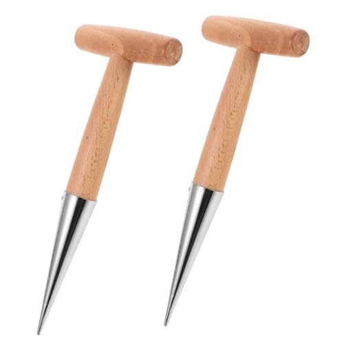 HOMSFOU 2 Stück Sämann Jäter Pflanzen Straße Wacker Gartenpflanzer Werkzeug Gartenpflanze Puncher Bodenstanzer Bügel Sieben Hacke Zwischen Pinne Stecker Rostfreier Stahl HOMSFOU 2 Stück Sämann Jäter Pflanzen Straße Wacker Gartenpflanzer Werkzeug Gartenpflanze Puncher Bodenstanzer Bügel Sieben Hacke Zwischen Pinne Stecker Rostfreier Stahl von HOMSFOU