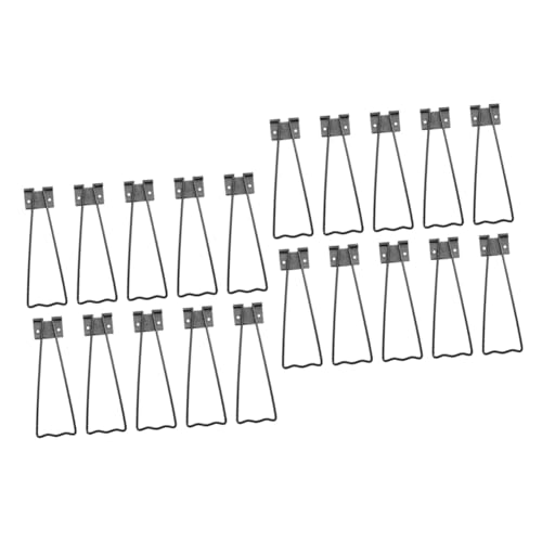 HOMSFOU 20 Stück Fotorahmen-Ständer Rahmenunterstützung Für Fotorahmen-Halter Fotorahmen-Klammern Metall-Bilderrahmen Werkzeugständer Tisch-Staffelei Bilderrahmen-Rückenstützen von HOMSFOU