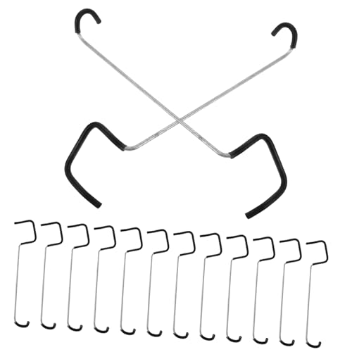 HOMSFOU 20St Astabzieher für Obstbäume Pflanzenbinder Pflanzen-Trainingsclips Trainingsclips für Pflanzenstämme Spreizer Streuer für Obstzweige Filialmoderator Filialunterstützung Stahl von HOMSFOU
