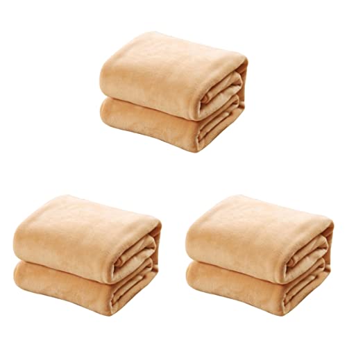 HOMSFOU 3 Stück Mikrofaser X Matte Hunde Leichte Kuschelige Flauschige Flauschige Warme Decke Bequeme Farbe Flauschiges Bett Kistenbett Sofa Heller Flanell Katzenrot Handtuchdecken HOMSFOU 3 Stück Mikrofaser X Matte Hunde Leichte Kuschelige Flauschige Flauschige Warme Decke Bequeme Farbe Flauschiges Bett Kistenbett Sofa Heller Flanell Katzenrot Handtuchdecken von HOMSFOU