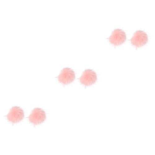 HOMSFOU 6 STK Nachgemachter Waschbärfuchspelzknäuel Pompons Zum Stricken Von Mützen DIY Strickmützen Accessoires Pelzball-schlüsselanhänger Weißer Fellbommel Kleidung Lieferungen HOMSFOU 6 STK Nachgemachter Waschbärfuchspelzknäuel Pompons Zum Stricken Von Mützen DIY Strickmützen Accessoires Pelzball-schlüsselanhänger Weißer Fellbommel Kleidung Lieferungen von HOMSFOU