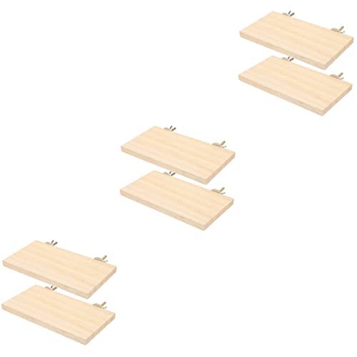 HOMSFOU 6 STK Tierruhestation Spielzeug Hölzern Protokoll Plattformbett HOMSFOU 6 STK Tierruhestation Spielzeug Hölzern Protokoll Plattformbett von HOMSFOU
