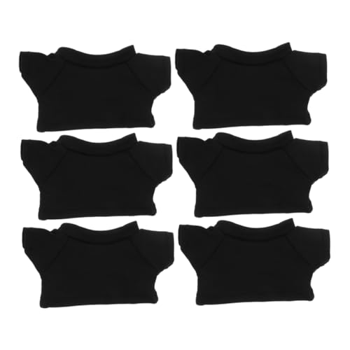 HOMSFOU 6 Stück Teiliges T Shirts für Plüschbären Niedliche Kleidung für Stofftiere für Hochwertige Bärenbekleidung mit Feiner Verarbeitung und Modischem Design HOMSFOU 6 Stück Teiliges T Shirts für Plüschbären Niedliche Kleidung für Stofftiere für Hochwertige Bärenbekleidung mit Feiner Verarbeitung und Modischem Design von HOMSFOU