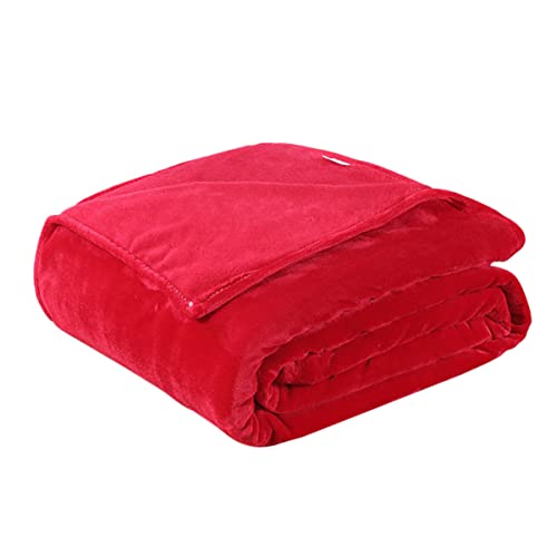 HOMSFOU Dusche unter Mikrofaserbett Fell Warmer Hündchen Reise für Zwinger Farbe Handtuch Kiste Sofa Gemütliche Decke Mittlerer Schutz Hundeflanell Zwillingskatze Kleine Matte Waschbar von HOMSFOU