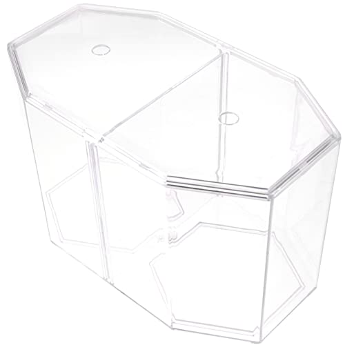 HOMSFOU Terrarien Aquarium Fischbrutbox Aquarienfischzuchtbox Brüterei Zuchtbox Fischtrennteiler Für Garnelen Clownfische Glasaquarium Glasbehälter von HOMSFOU