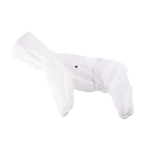 HOMSFOU Hundemantel Sommer Schutzkleidung für Haustiere Atmungsaktiver und Bequemer Hundemantel mit Kapuze Weiß für Outdoor Aktivitäten und Sonnenschutz HOMSFOU Hundemantel Sommer Schutzkleidung für Haustiere Atmungsaktiver und Bequemer Hundemantel mit Kapuze Weiß für Outdoor Aktivitäten und Sonnenschutz von HOMSFOU