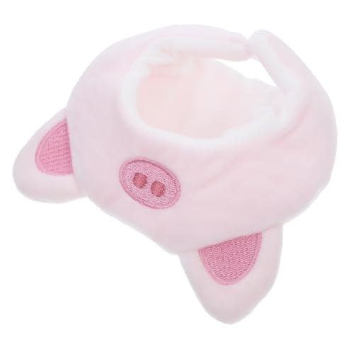 HOMSFOU Puppenstirnband aus Baumwolle Häkelset für Anfänger Erwachsene kleine Hüte zum Basteln Mini Sombrero Hüte Stroh zum Basteln kleine Schneemannmützen zum Basteln Mini-Hüte Stoff Rosa von HOMSFOU