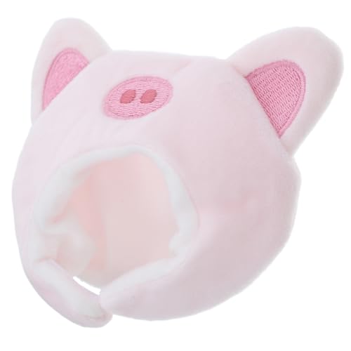 HOMSFOU Schweinemütze Für Puppen Schweinekappe Als Accessoire Mini-schneemannmütze Zum Basteln Austauschbares Design Für Verschiedene Looks Sanft Und Bequem Für Cosplay Und Kindertage von HOMSFOU