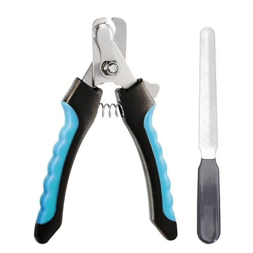 Krallenschere Für Hunde und Katzen Mit Nagelfeile Edelstahl Krallenschneider Für Hunde Krallenpflege Schneider Für Haustiere Nagelknipser Groß Mit Sicherheitsschutz 6" Zoll Krallenschere Für Hunde und Katzen Mit Nagelfeile Edelstahl Krallenschneider Für Hunde Krallenpflege Schneider Für Haustiere Nagelknipser Groß Mit Sicherheitsschutz 6" Zoll von HOMYY