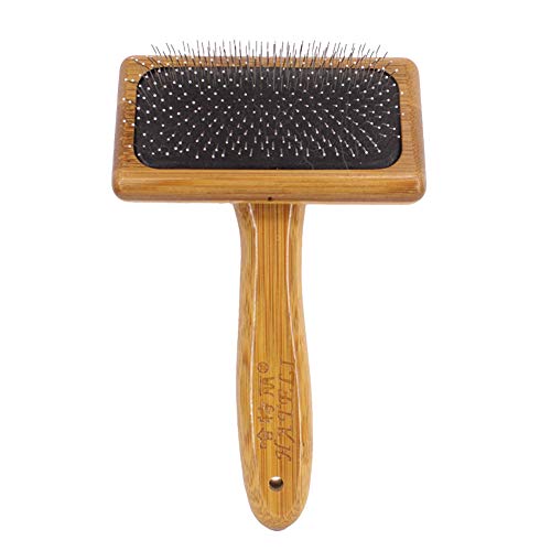 HONGBI Hundebürste,Hundehaarbürste,Softbürste,Robuste Universal-Pflegebürste aus Holz, auch als Fellbürste für Haustiere,Hunde und Katzen Holzfarbe M HONGBI Hundebürste,Hundehaarbürste,Softbürste,Robuste Universal-Pflegebürste aus Holz, auch als Fellbürste für Haustiere,Hunde und Katzen Holzfarbe M von HONGBI