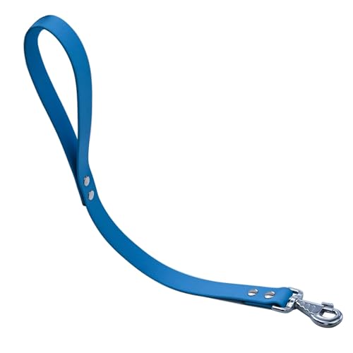 Kurze Hundeleine, robuster Metallhaken, wasserdichtes PVC und breite Lasche für Hunderassen. Kurze Hundeleine, robuster Metallhaken, wasserdichtes PVC und breite Lasche für Hunderassen. von HONGSAGE