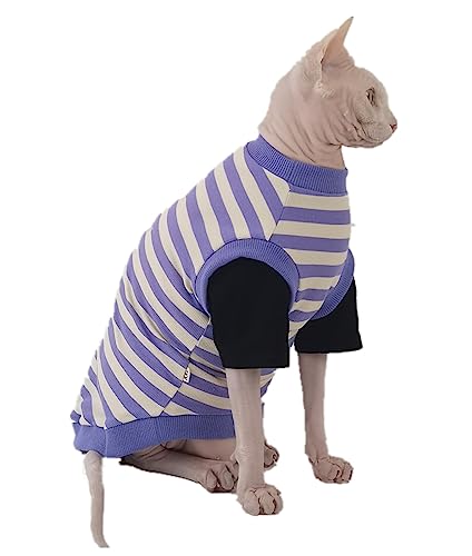 HONGSUO Sphynx-Katzenkleidung, Haarlose Katze, Frühling Und Herbst, Gefälschte Zweiteilige Weste, Bequem Und Anti-Off,Schwarze Ärmel,L HONGSUO Sphynx-Katzenkleidung, Haarlose Katze, Frühling Und Herbst, Gefälschte Zweiteilige Weste, Bequem Und Anti-Off,Schwarze Ärmel,L von HONGSUO