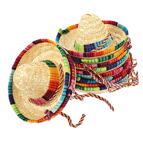HONITANO 10stücke Mini Sombrero Haustierhut Für Hunde Und Katzen Teiliges Verstellbar Für Partys Und Feierlichkeiten Stylisches Accessoire Für Haustiere Und -projekte HONITANO 10stücke Mini Sombrero Haustierhut Für Hunde Und Katzen Teiliges Verstellbar Für Partys Und Feierlichkeiten Stylisches Accessoire Für Haustiere Und -projekte von HONITANO