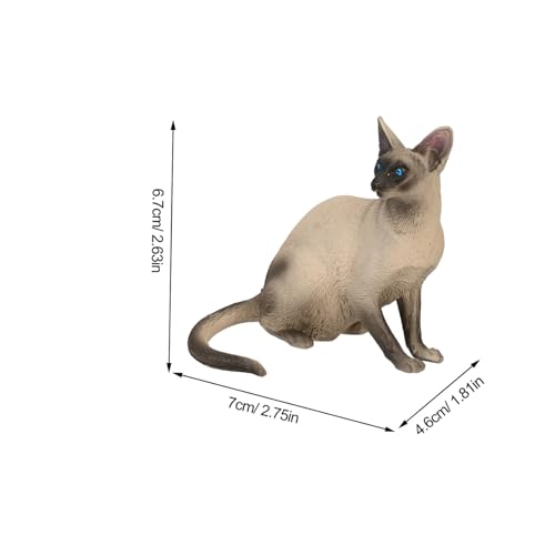 HONITANO 4 Stück Realistische Katzenfigur aus Robustem Hartplastik Detailgetreue Katzenmodelle zur Dekoration und Lernspielzeug Kleine Katzendeko für Zuhause Lebensechte Katzenstatuen für HONITANO 4 Stück Realistische Katzenfigur aus Robustem Hartplastik Detailgetreue Katzenmodelle zur Dekoration und Lernspielzeug Kleine Katzendeko für Zuhause Lebensechte Katzenstatuen für von HONITANO