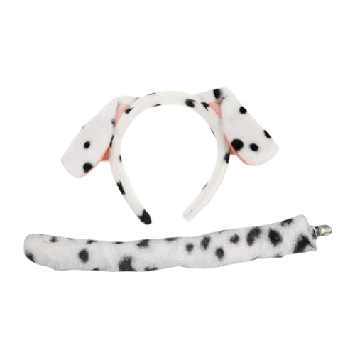 HONMEET Hundekostüm-Requisiten Tierschwanz-Ohren-Stirnband Bühnen-und-Cosplay-Dekoration Welpen-Stirnband Und Tierkostüm Zubehör Für Hundeverkleidung HONMEET Hundekostüm-Requisiten Tierschwanz-Ohren-Stirnband Bühnen-und-Cosplay-Dekoration Welpen-Stirnband Und Tierkostüm Zubehör Für Hundeverkleidung von HONMEET