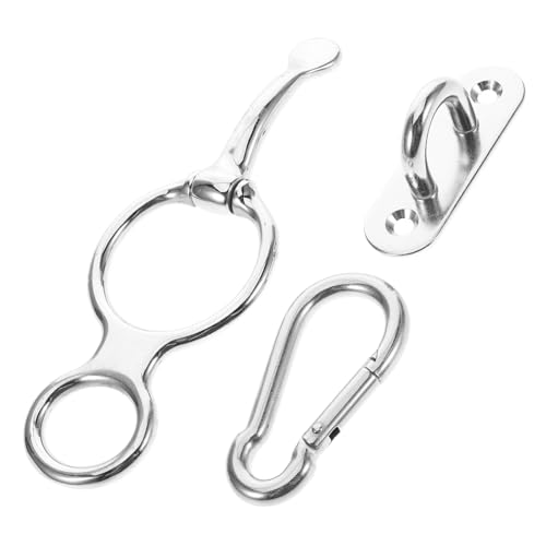 HONMEET Edelstahl Krawatte Krawatte Tack Organizer Robuste Pferde Ausrüstung von HONMEET