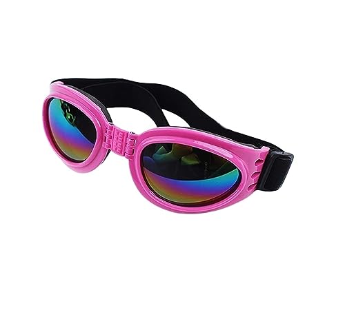 Hut für Haustiere, interessant, Brille für Hunde, Sonnenbrille, faltbar, verstellbar, polarisiert, winddicht, für Hunde von HOOBN