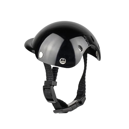 Interessante Haustiermütze, Haustierhelm-et, niedliche Katzenkappe, Outdoor-Motorradhelm, Katze, Hund, Styling, Foto-Requisiten, Haustierhut, Hundehelm, Katzen- und Hundebekleidung (Farbe: 12,5 cm) von HOOBN